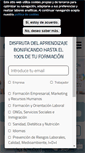 Mobile Screenshot of formacioncontinua.eu