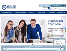 Tablet Screenshot of formacioncontinua.eu